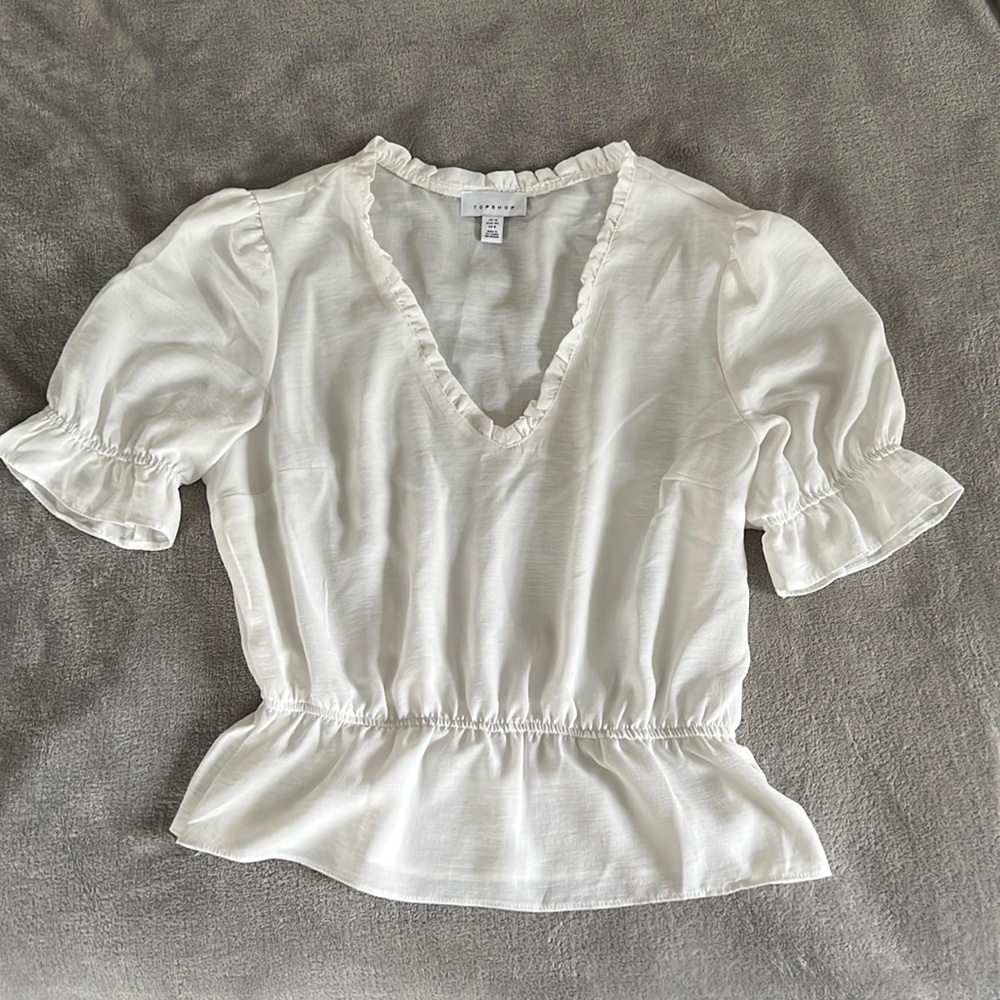 Top Shop Peplum Blouse